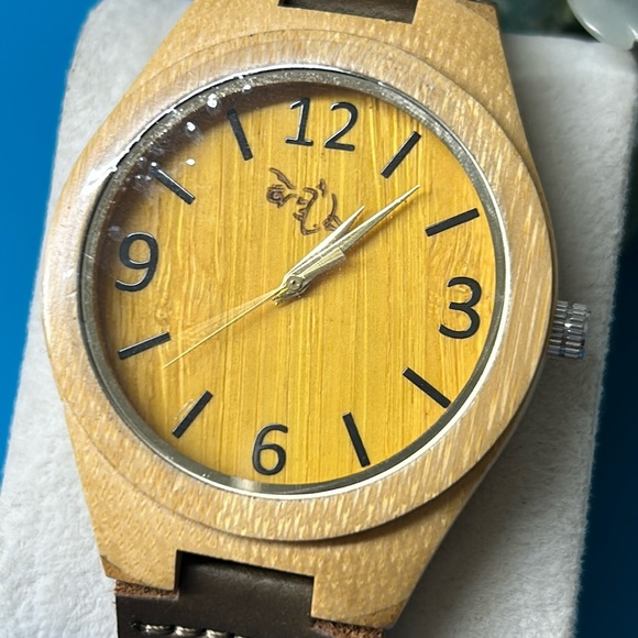 🖤Hawaii KOA WOOD watch NWOT main image 9